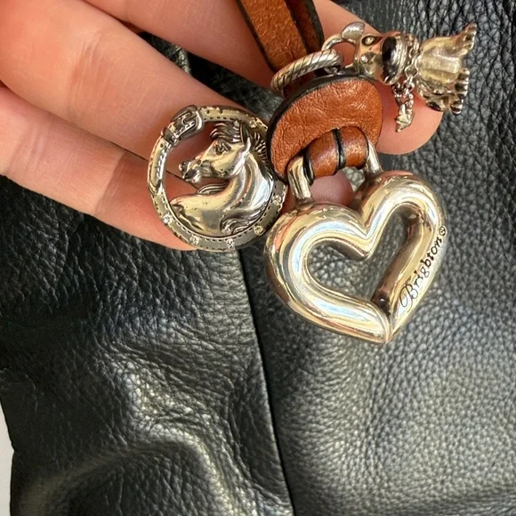 Brighton Black and Brown Leather purse - Picture 3 of 16